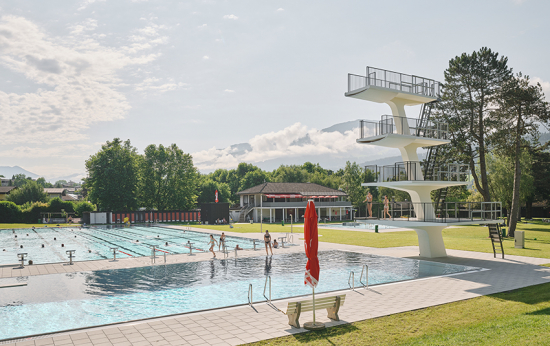 Freibad Hall in Tirol